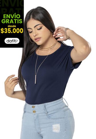Camiseta Mujer Azul Mp 9676 MP