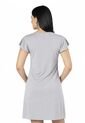 Vestido Corto Mujer Gris Jaspe Mp 68383 de MP