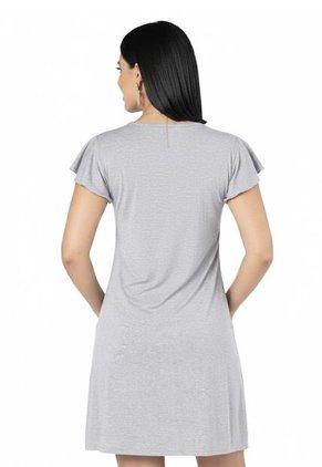 Vestido Corto Mujer Gris Jaspe Mp 68383