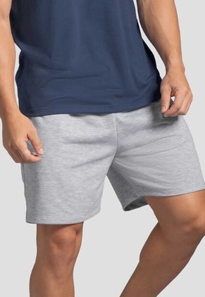 Bermuda Paq X2 Hombre Gris Jaspe-Azul Mp 103973