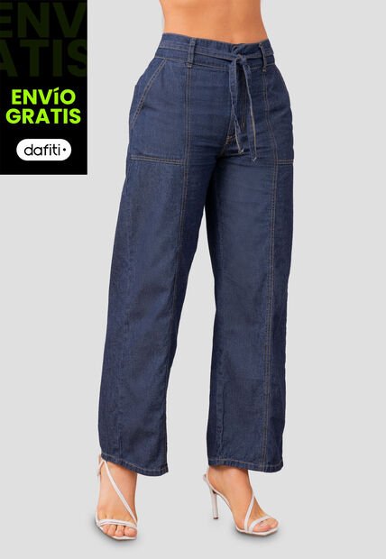 Pantalón Mujer Azul Mp 105055