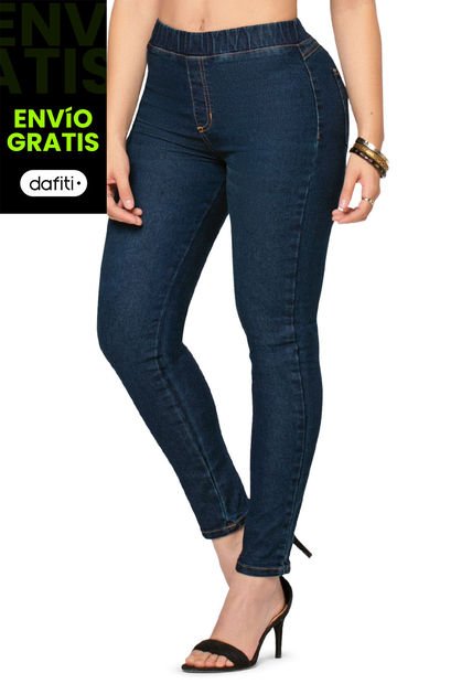 Jegging Mujer Azul Mp 9137