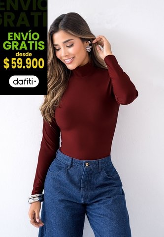 Camibuzo Mujer Merlot Mp 114168 MP
