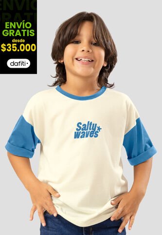 Camiseta Infantil Femenino Bicolor Mp 108193 MP
