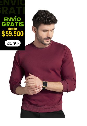Buzo Hombre Merlot Mp 86579 MP