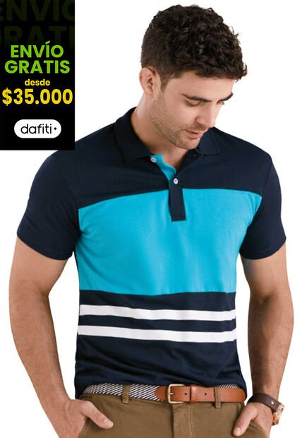 Camiseta Hombre Multicolor Mp 86805
