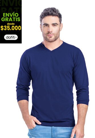 Camibuzo Hombre Azul Mp 58348 MP