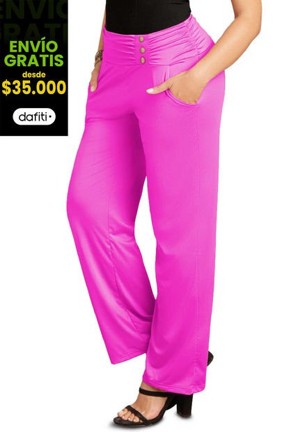 Pantalón Mujer Fucsia Mp 86925