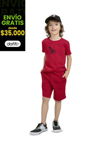 Conjunto Infantil Rojo Mp 34797 MP