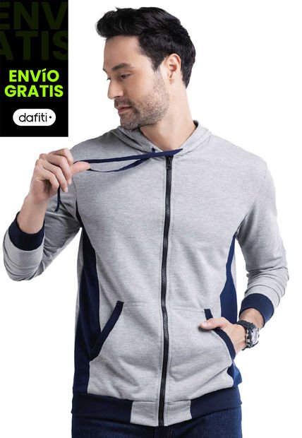 Chaqueta Hombre Gris Mp 92380