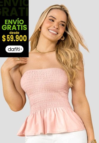 Blusa Mujer Rosa Polvo Mp 114228 MP
