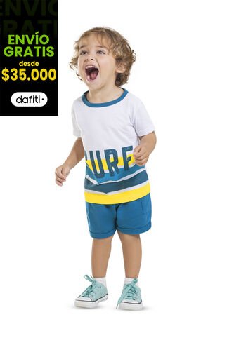 Conjunto Infantil Multicolor Mp 1357 MP