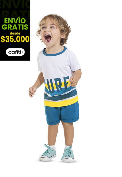 Conjunto Infantil Multicolor Mp 1357