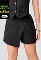Falda Corta Mujer Negro Mp 111274 de MP