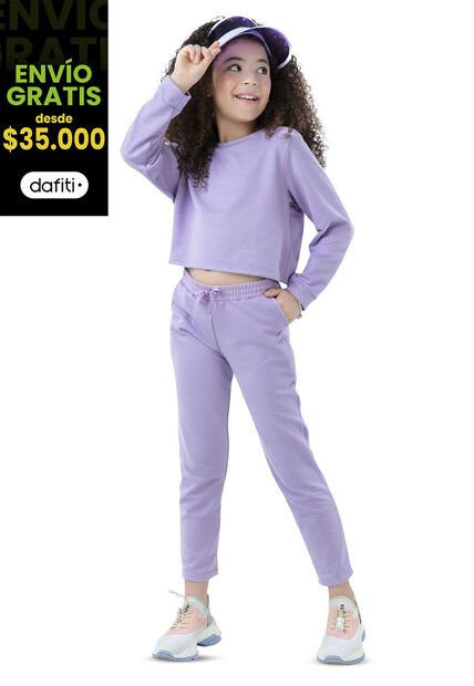 Conjunto Infantil Bebés Lila Mp 34669