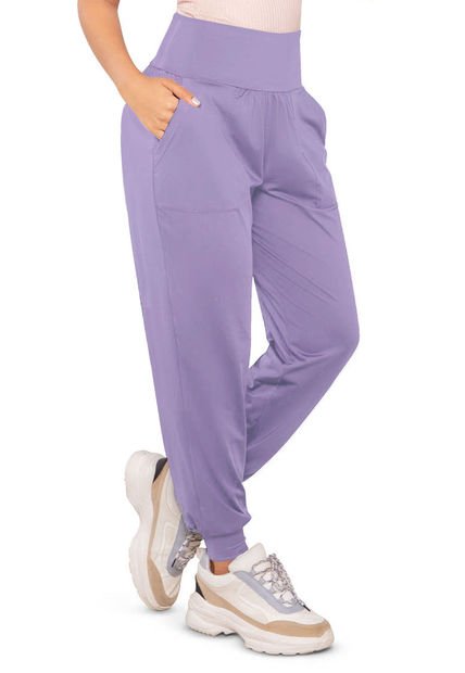 Pantalón Mujer Lila Mp 16859