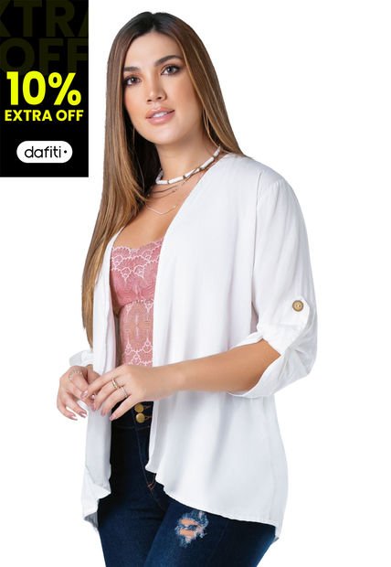 Imagen de Cardigan Mujer Blanco Mp 9693 por MP