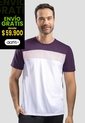 Camiseta Hombre Vino-Rosa-Blanco Mp 70042 de MP