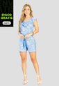 Enterizo Corto Mujer Estampado Azul Mp 112220 de MP