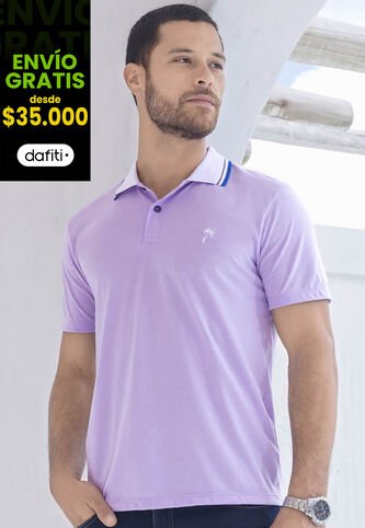 Polo Masculino Lila Mp 31603 MP