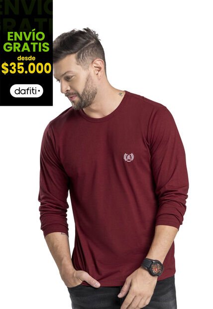 Camibuzo Masculino Vinotinto Mp 3969