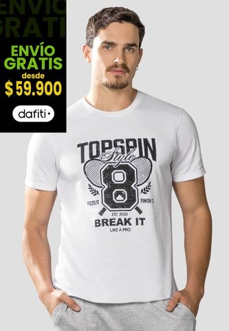 Camiseta Hombre Blanco Mp 113609 MP