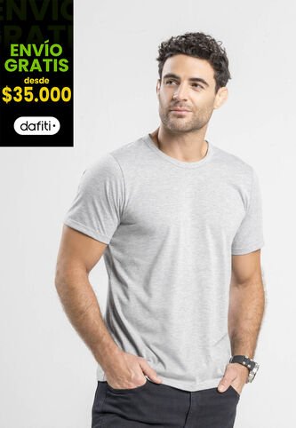 Camiseta Masculino Gris Jaspe Mp 1870 MP