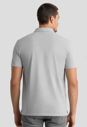 Polo Hombre Gris Jaspe Mp 113053