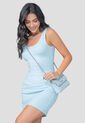 Vestido Mujer Azul Baby Mp 110314 de MP