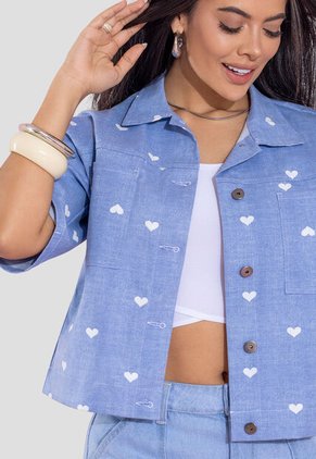 Camisa Mujer Estampado Mp 113668