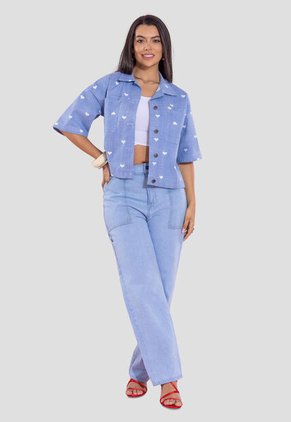 Camisa Mujer Estampado Mp 113668