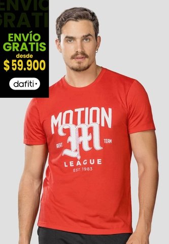 Camiseta Hombre Rojo Mp 113610 MP