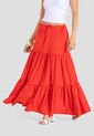 Falda Larga Mujer Rojo Mp 113478 de MP