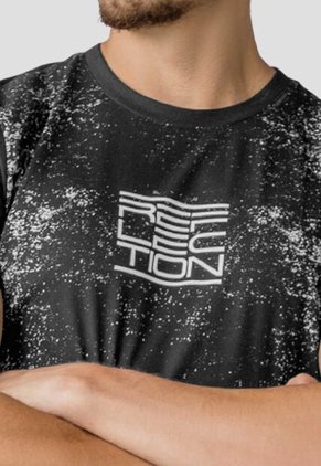 Camiseta Hombre Negro Mp 113659