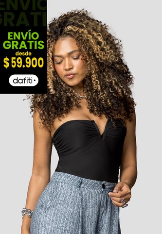 Blusa Mujer Negro Mp 113624 MP