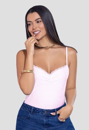 Blusa Mujer Rosa Mp 113421