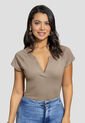 Blusa Mujer Café Pardo Mp 104190 de MP