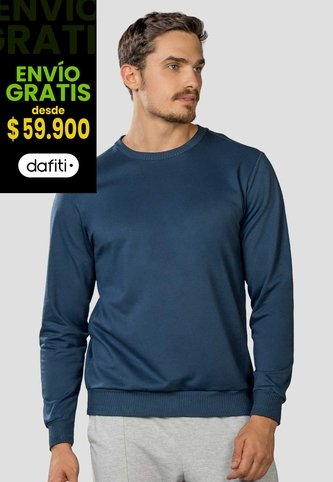 Buzo Hombre Azul Profundo Mp 86579 MP