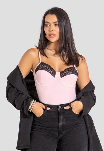 Blusa Mujer Bicolor Mp 113476 MP