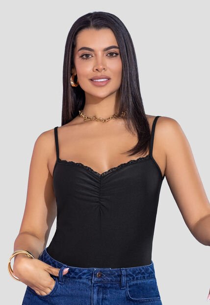 Blusa Mujer Negro Mp 113421