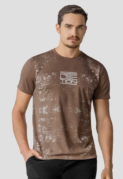 Camiseta Hombre Chocolate Mp 113659