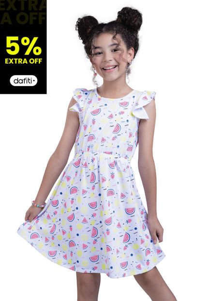 Vestido Niñas Infantil Multicolor Mp 4286