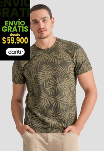 Camiseta Hombre Estampado Mp 113060 MP