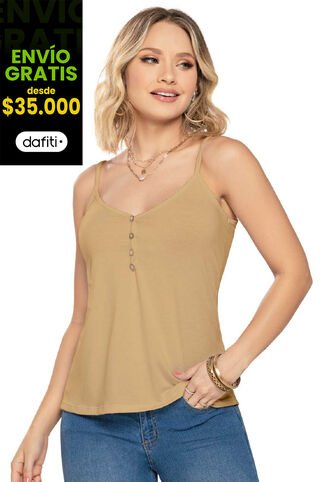 Camiseta Mujer Caramelo Mp 4760 MP