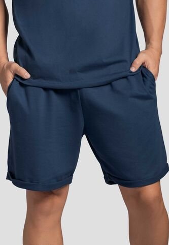 Bermuda Hombre Azul Profundo Mp 100496 MP