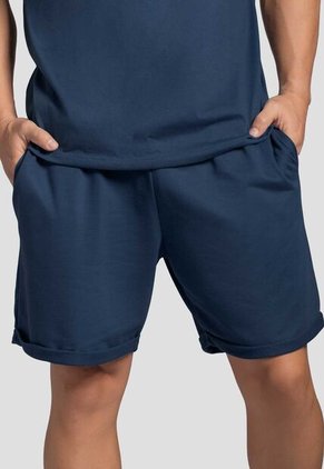 Bermuda Hombre Azul Profundo Mp 100496