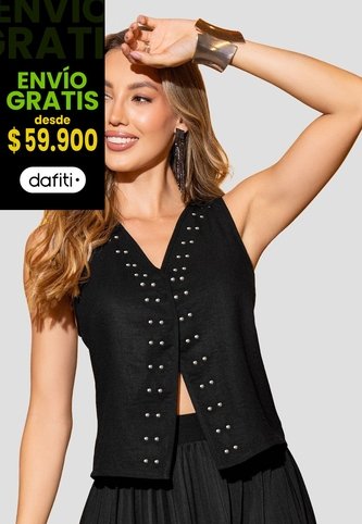 Blusa Mujer Negro Mp 113008 MP