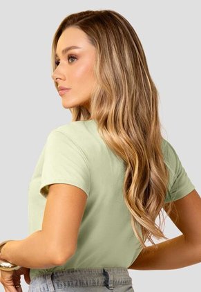 Camiseta Mujer Verde Matcha Mp 114543