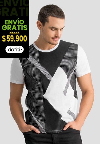 Camiseta Hombre Blanco Mp 113052 MP