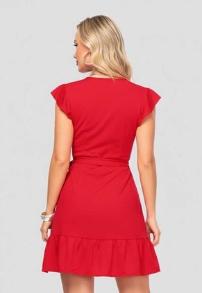 Vestido Corto Mujer Rojo Mp 106852